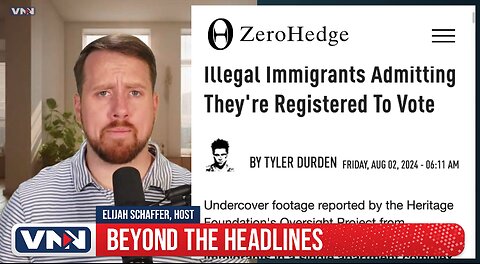 Illegal Immigrants Admit They’re Registered to Vote in the USA