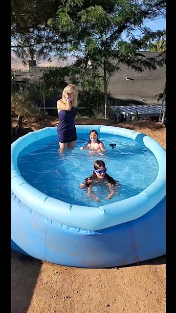 Little pool with the kiddos July 2, 2021
