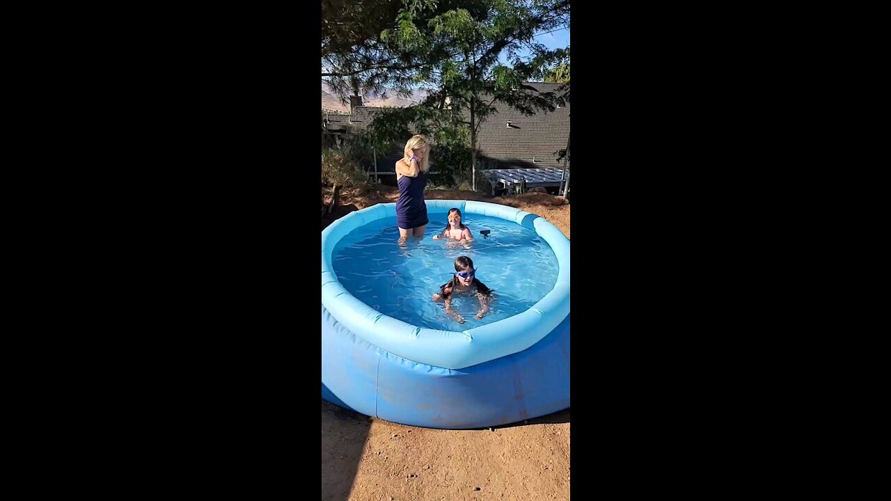 Little pool with the kiddos July 2, 2021