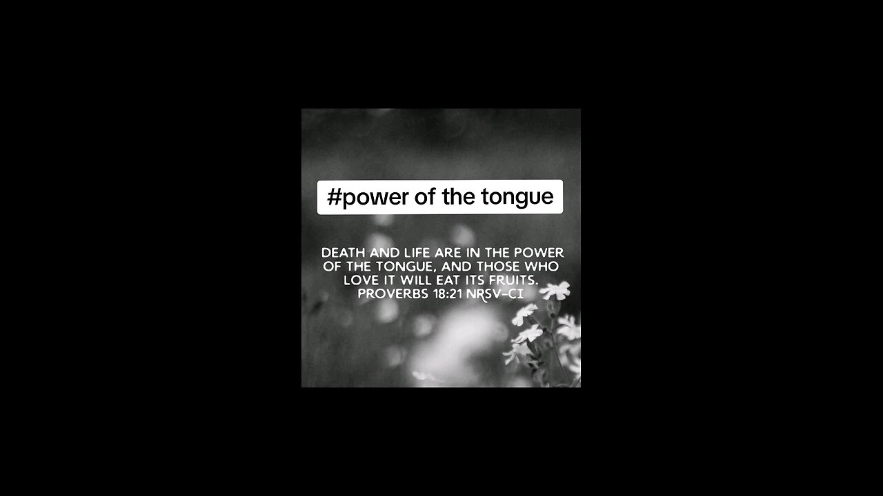 power of the tongue #bibleverseoftheday📖😇 #biblebuild #biblequote #Bible