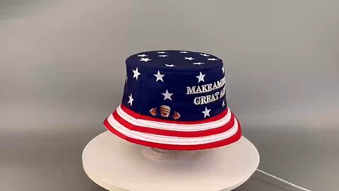Limited Edition: Trump Patriot Bucket Hat – Stand Out in Style