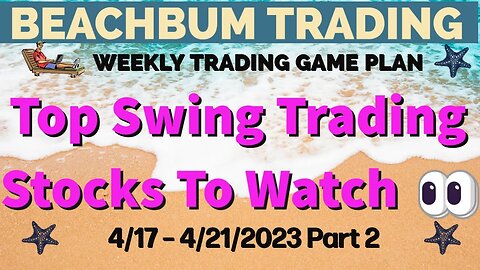 Top Swing Trading Stocks to Watch 👀 | 4/17 – 4/21/23 | DNN IPI METC OPP PDI SOXS TSLA UUUU & More