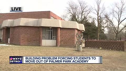Building problems forcing students to move out of Palmer Park Academy
