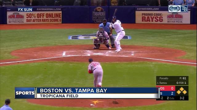 Blake Snell goes 6 scoreless innings as Tampa Bay Rays beat Boston Red Sox 6-3