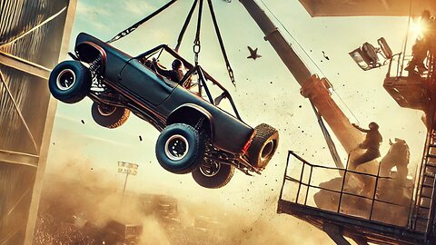 "Daredevil Stuntman Drops 150 Feet in a Car!