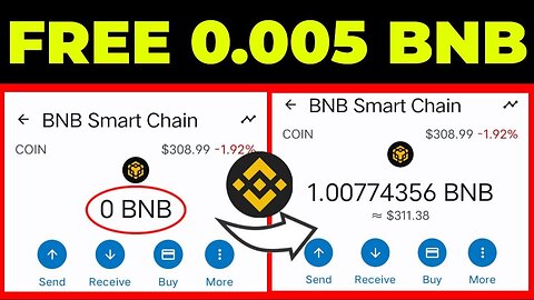 FREE BNB | Claim Free BNB Every-time You Login | no investment at all