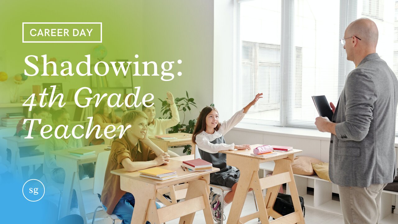 Dream Job - Want to be a 4th Grade Teacher? (Feature: Zach Rondot) - Shadowing Genius