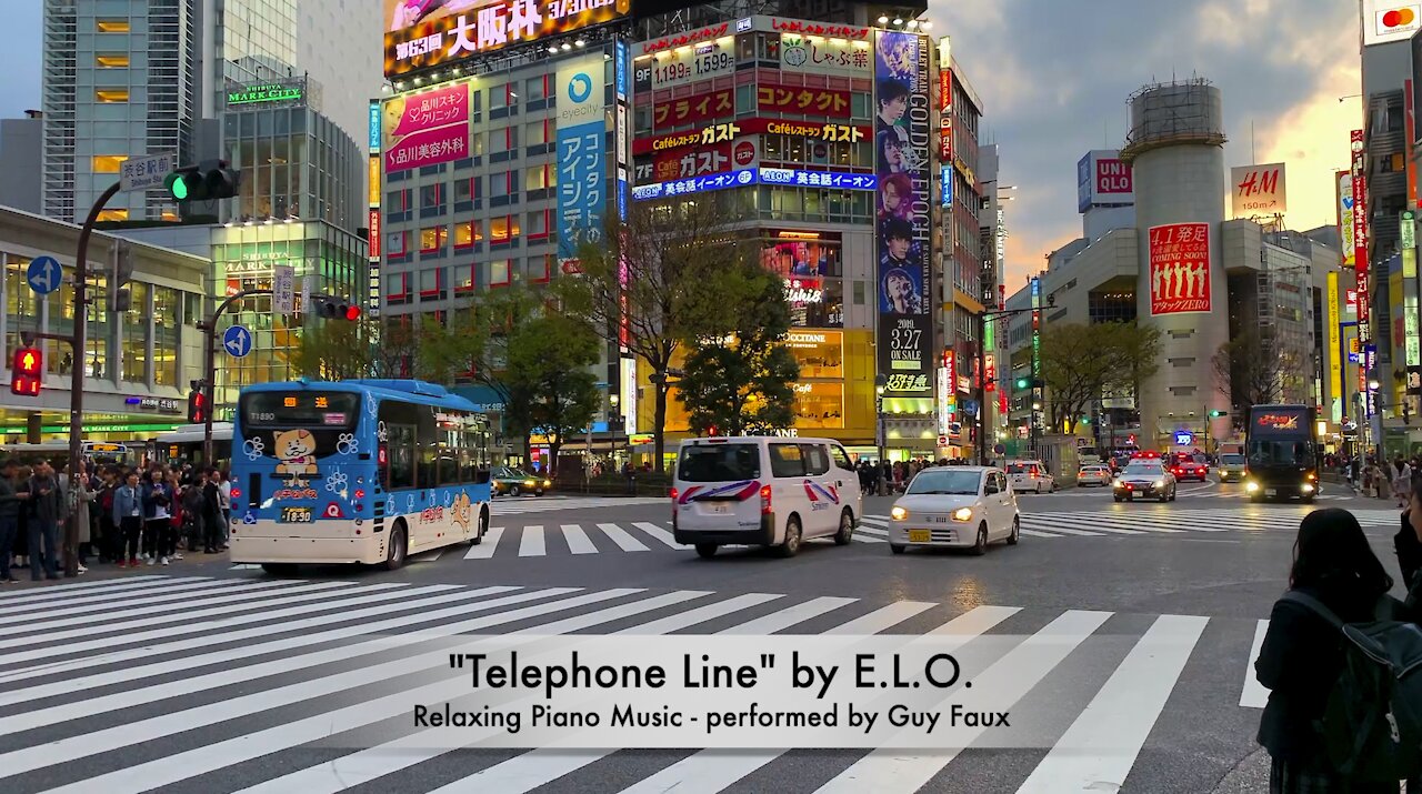“Telephone Line” by E.L.O. - Relaxing Piano Cover by Guy Faux