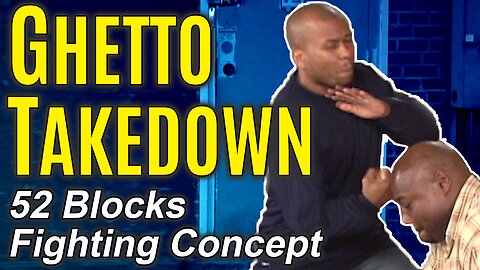 Forearm Drag Takedown (drop larger men) | Self Defense Move | FightFast