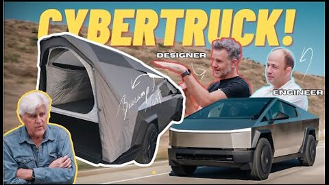 Cybertruck Easter Eggs, Features & Design - Jay Leno's Garage