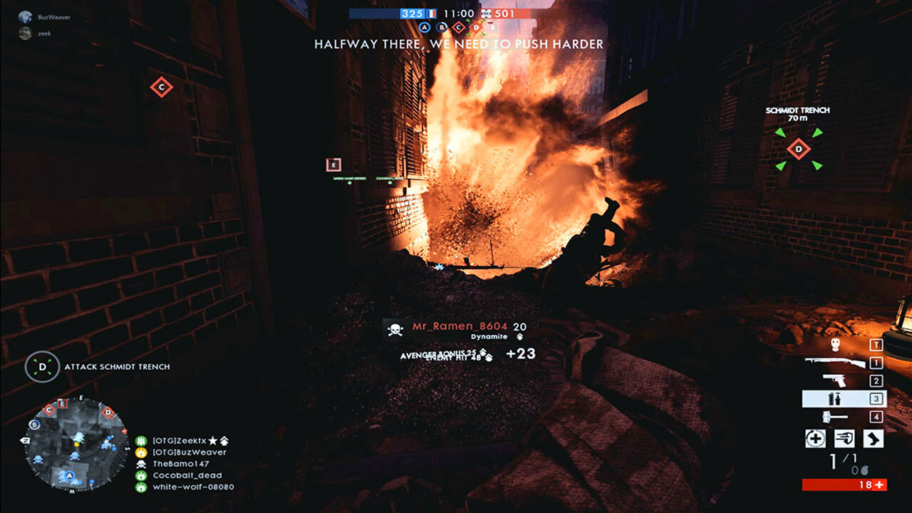 #Shorts Battlefield 1 Crossbow Grenade Launcher And Dynamite