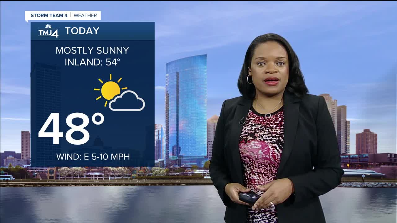Milwaukee weather Sunday: Mostly sunny with highs around 50