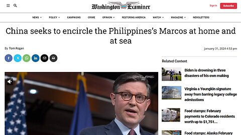 US moving to protect their Puppet BBM, says China is trying to destabilize him thru Duterte