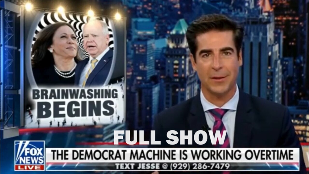 Jesse Watters Primetime 8/7/24 - Full | Fox Breaking News August 7, 2024