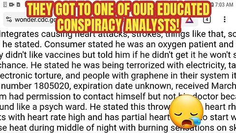 AERS: BELIEF IN MAGIC FAIRYTALE VIRUS GOT HIM INTO TROUBLE...
