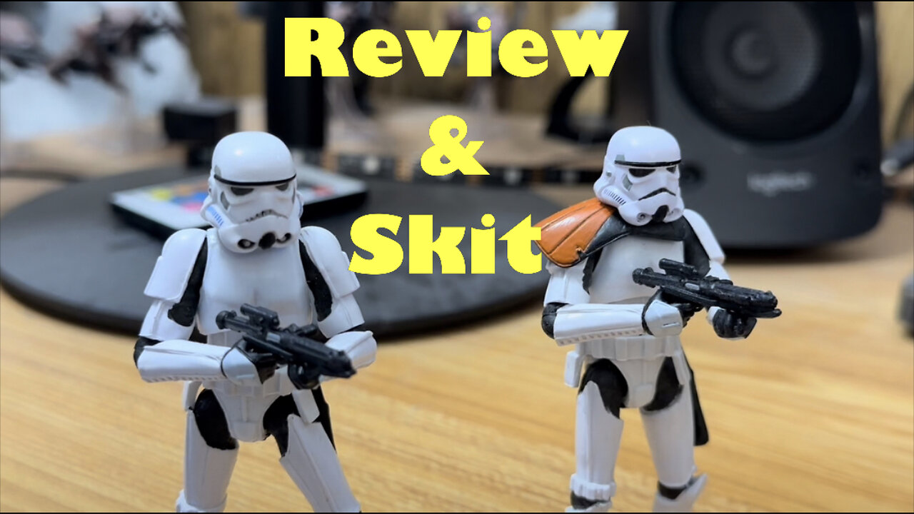 Star Wars Vintage Stormtrooper Action Figure Review And Customs - Episode 1