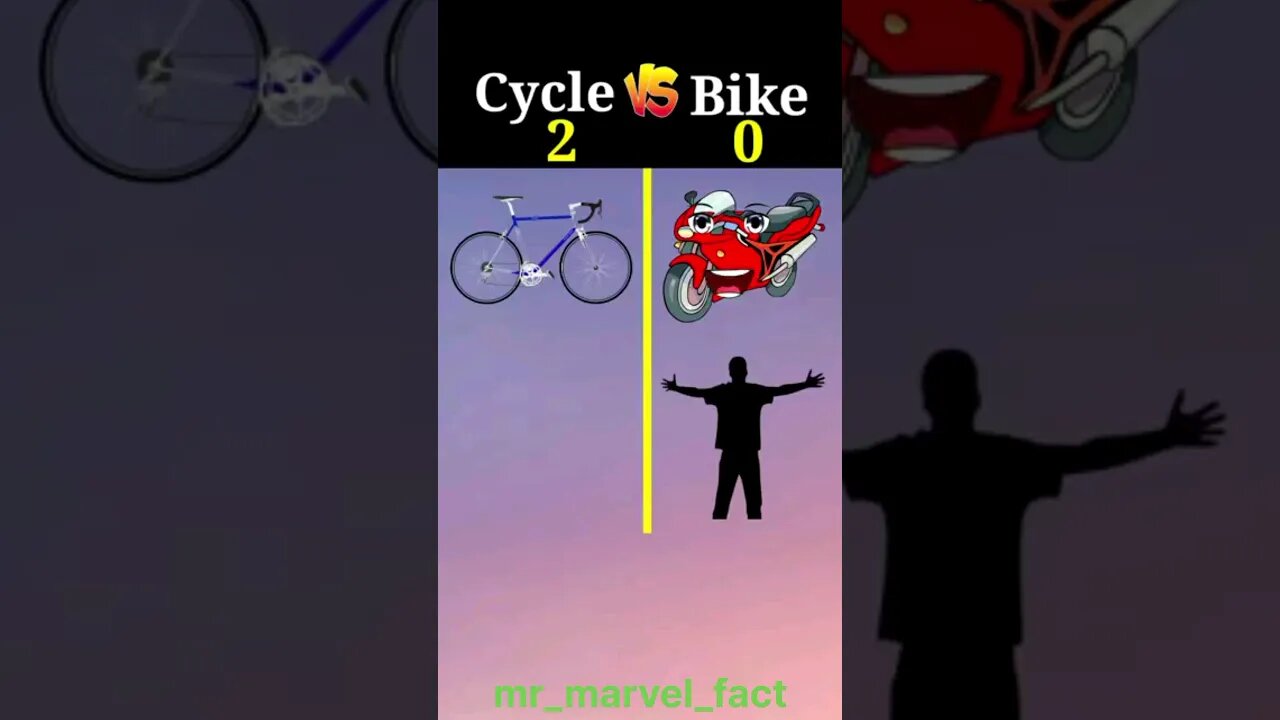 Cycle vs Bike ❓#shorts #viral #youtubeshorts #cycle #bike