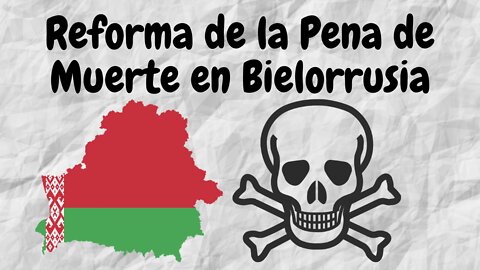Bielorrusia puede ejecutar a terroristas. Mi Opinión.