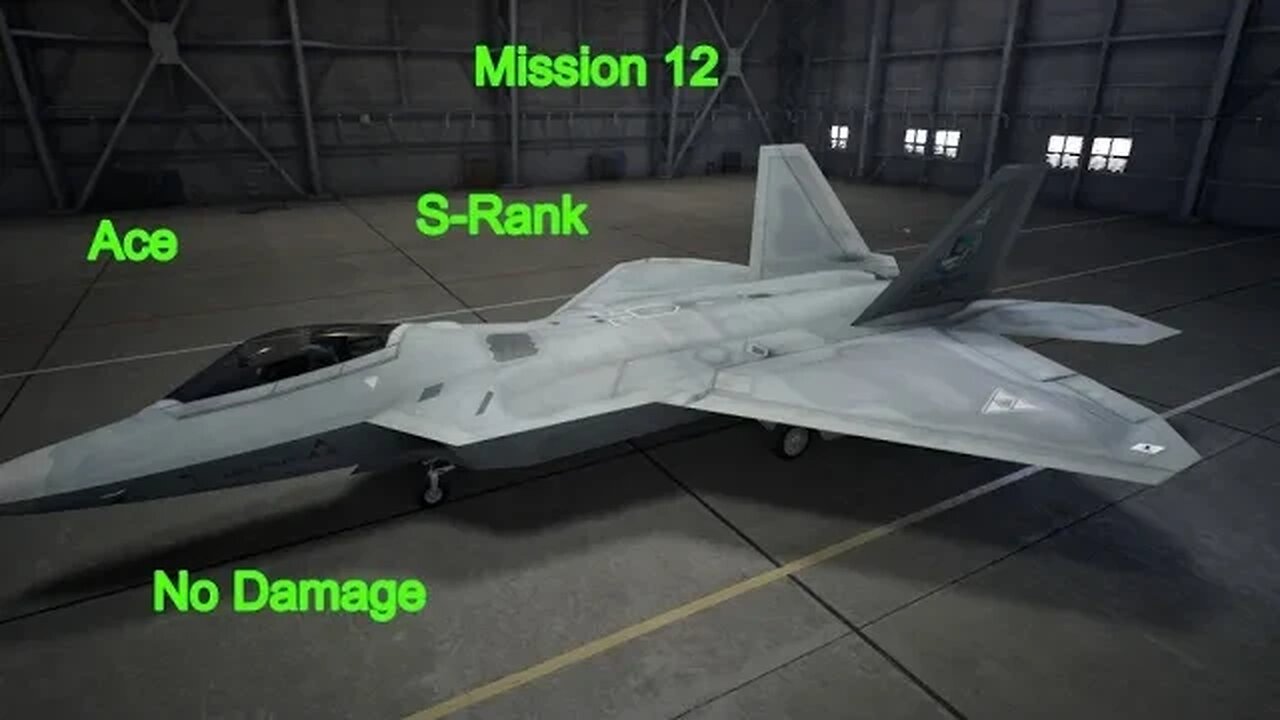 Ace Combat 7 Mobius 1s Final Flight, Mission 12, Ace, S-Rank, No Damage