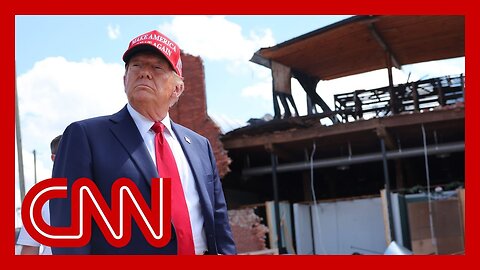 Trump politicizes Hurricane Helene response