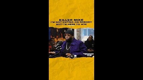 @killermike I’m not hating on nobody but I’m here to win
