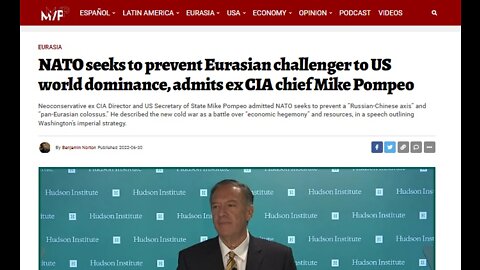 Mike Pompeo on Yankee's Neo-Liberal Exceptionalism