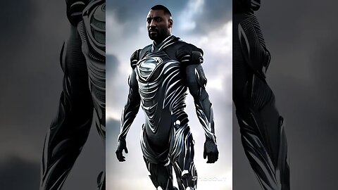 Idris Elba As Superman - AI Art