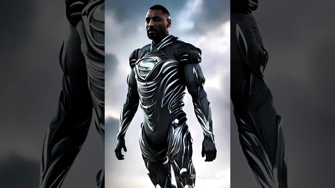 Idris Elba As Superman - AI Art