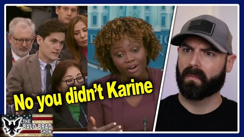 Philip Wegmann clashes with Karine Jean-Pierre on Abortion