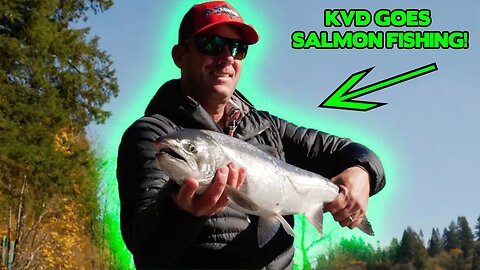 We Took Kevin Van Dam SALMON FISHING!!