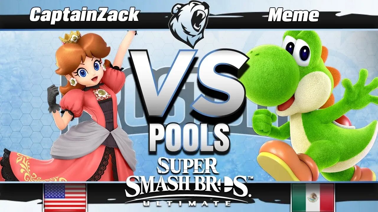 CaptainZack (Daisy) vs. CE | Meme (Yoshi) - Ultimate Phase 2 Pools - Frostbite 2019