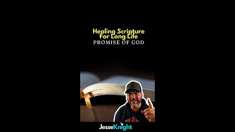 Healing Scripture For Long Life! 🙏🏼😮 #faith #jesus #christ #god #gospel #truth #healin