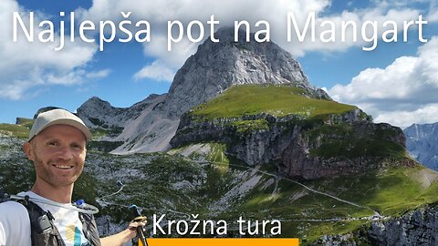 Mangart iz Loške Koritnice | divja krožna tura | Mangartsko sedlo