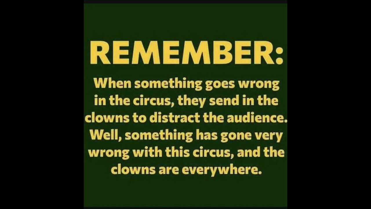 The Clown 🤡 Show Going Go On Throughout This Whole Election Time