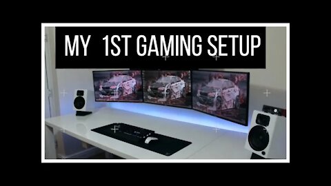MY FIRST GAMING SETUP