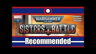 Why I Recommend Reading Marvel's Warhammer 40,000 Sisters Of Battle