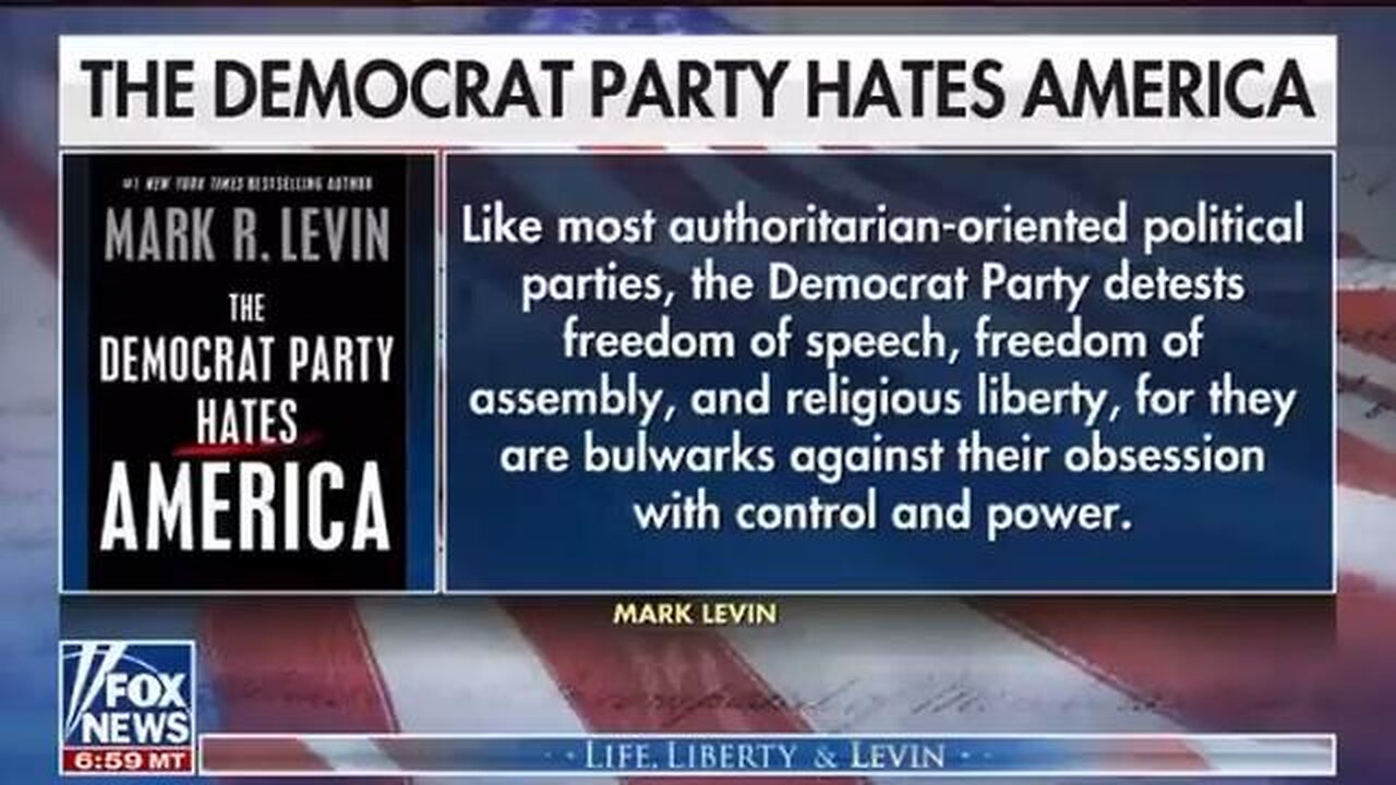 THE DEMOCRATIC PARTY HATES AMERICA