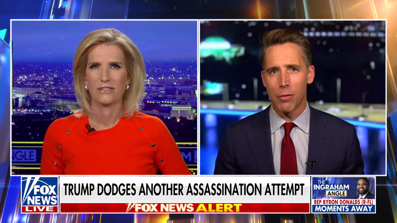 Sen. Josh Hawley: The Alleged Trump Would-Be Assassin Was There For 12 Hours And Nobody Notices?