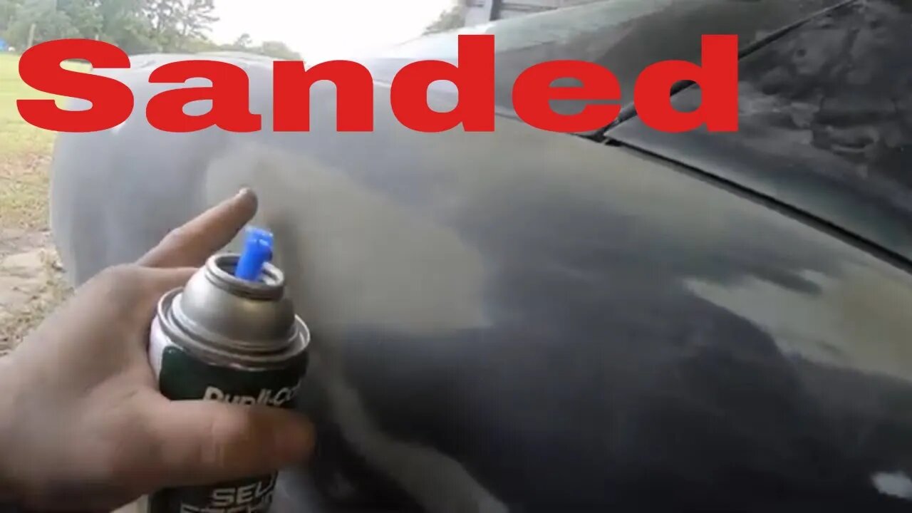 That's it, we're getting this thing sanded.
