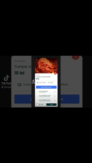 cineva cumpara sos de #pizza folosit #olx #cumparaturi #sos #jmek #caras