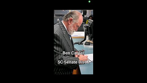 Ben Carper for SC Senate dist 6