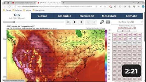 Think Its Hot Now?? Look At What The Weather Makers Have Scheduled For The USA In 12 Days