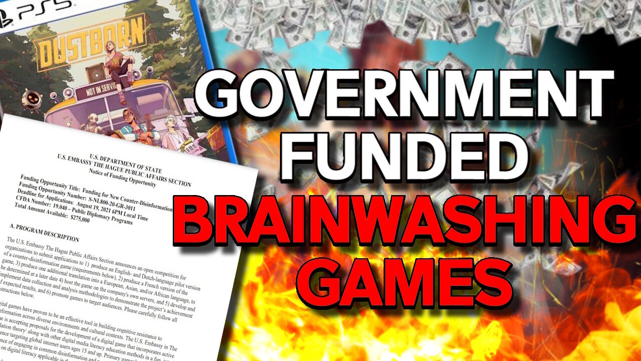 PROOF The GOVERNMENT Is FUNDING WOKE VIDEO GAMES
