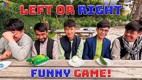 Left or Right Food Challenge || Funny game challenge!