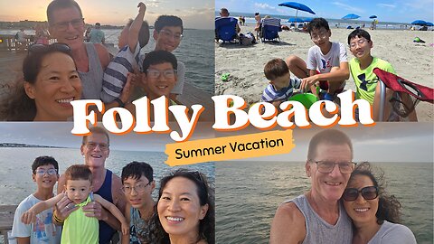 Folly Beach in South Carolina / Summer Vacation
