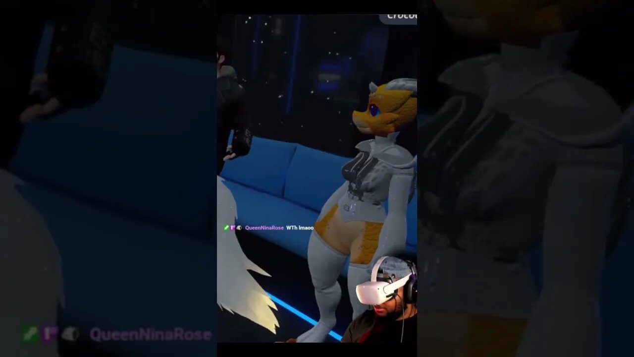 My First Time In VRChat, I Was Finna Risk It All 😠#VrChat #Shorts #Dragussy #Funny