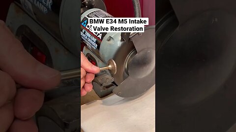 BMW E34 M5 Intake Valve Restoration #bmw #cars #bmwm5 #diy #bmwe34 #automotive #restoration #engine