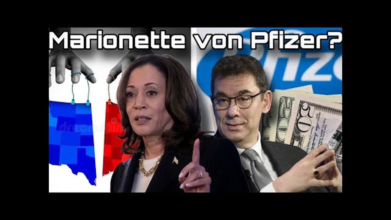 Marionette von Pfizer: Deshalb soll Harris Präsidentin werden@LION Media🙈