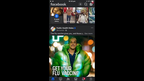 Flu vaccinations adverts