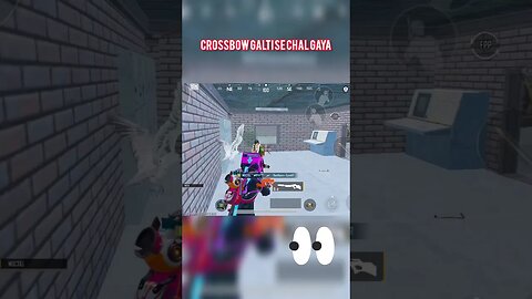 CROSSBOW GALTI SE CHAL GAYA #BGMI #pubgvector #shorts